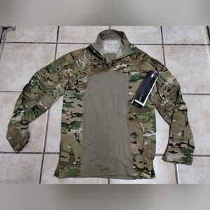 USGI Army Combat Shirt 1/4 Zip Multicam Ocp W2 Gen 2 Large Massif